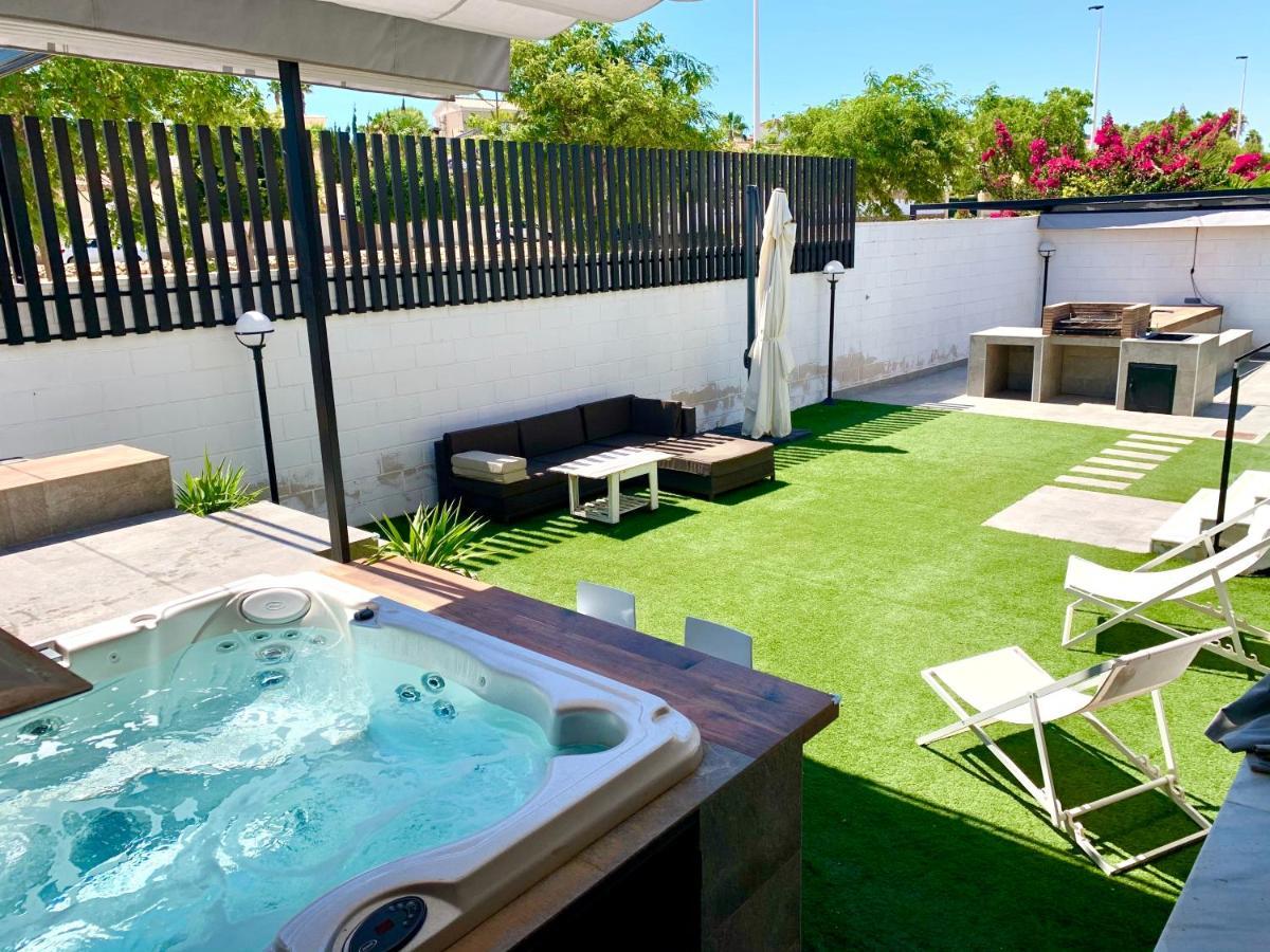 9 Moderna Villa Independiente -Jacuzzi- Gran Alacant Puerto Marino Exteriör bild