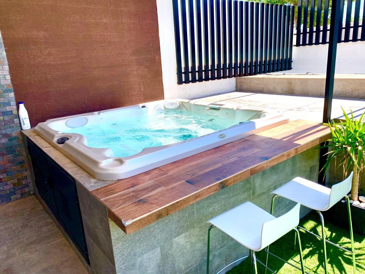 9 Moderna Villa Independiente -Jacuzzi- Gran Alacant Puerto Marino Exteriör bild
